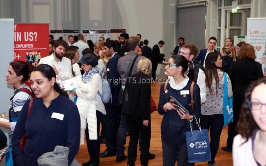 T5 JobMesse Stuttgart 25.3. - Jobs für Informatiker, Ingenieure und Naturwissenschaftler (gn)