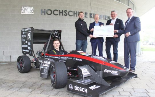 MAHA sponsort Studenten-Rennteam der Hochschule Kempten