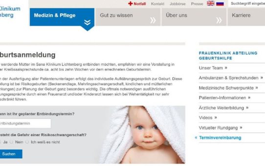 Online-Geburtsanmeldung in Berlin