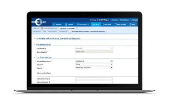 DeGIR und DGNR nutzen neues webbasiertes Vernetzungstool zur Dokumentation und Qualitätssicherung interventionsradiologischer Eingriffe