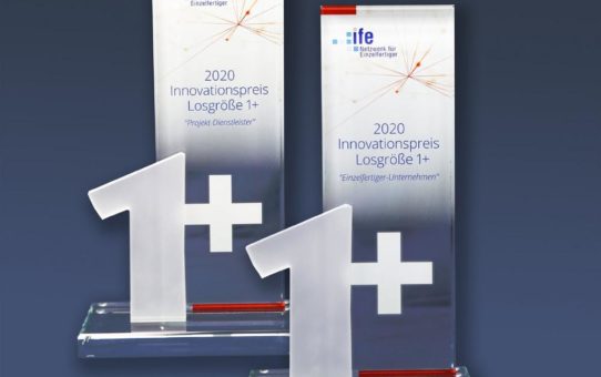 ife-Award 2020 „Innovationspreis Losgröße 1+“