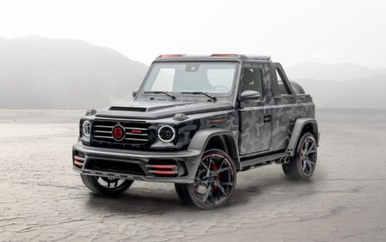 MANSORY und PHILIPP PLEIN präsentieren den  "Star Trooper Pickup"  auf Basis der Mercedes G-Klasse