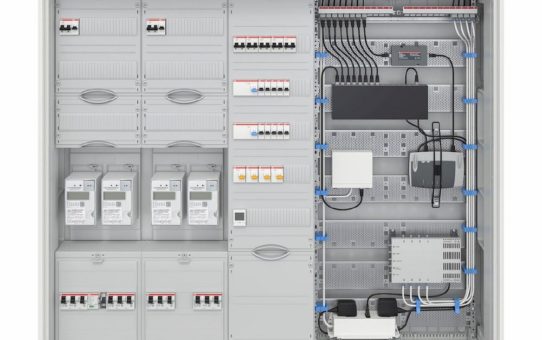 Zukunft von Anfang an mit den neuen ComfortLine Schrankserien von ABB