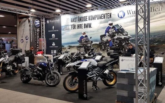 BMW-Zubehörspezialist Wunderlich beim Salon du 2 Roues in Lyon 2020