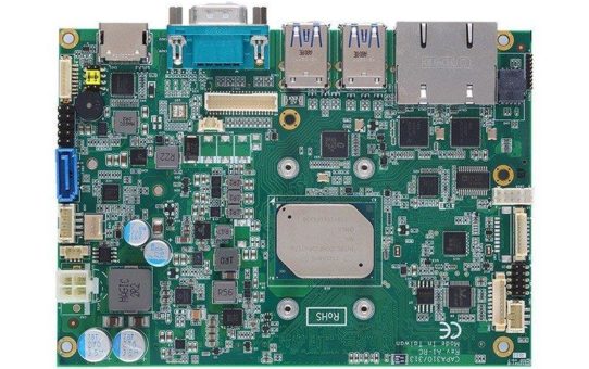 Flexibler und erweiterbarer 3.5-Zoll Embedded Single Board Computer von AXIOMTEK – CAPA310