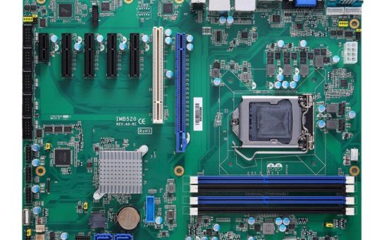 ATX Motherboard für HD-Lösungen mit 8.Generation Intel® Core™ i7/i5/i3, Pentium® oder Celeron® Prozessoren – IMB520
