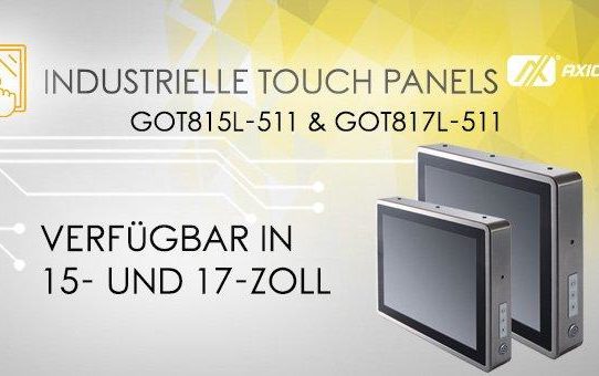 Lüfterlose 15- und 17-Zoll Touchpanel-PCs mit Edelstahlgehäuse