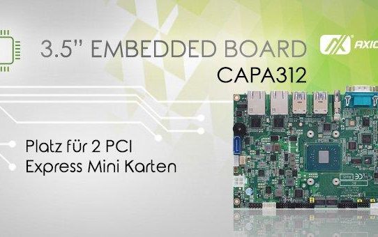 AXIOMTEKs 3,5-Zoll großes Embedded Motherboard