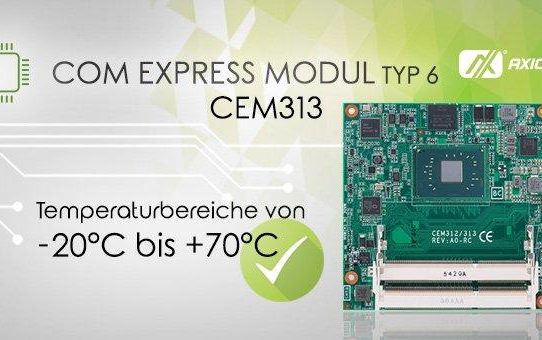 AXIOMTEKs neues COM Express® Modul Typ 6