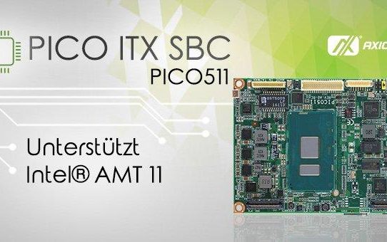 AXIOMTEKs vielseitig erweiterbares Pico-ITX Motherboard