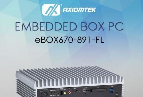 Leistungsstarker und modularer Embedded Box PC