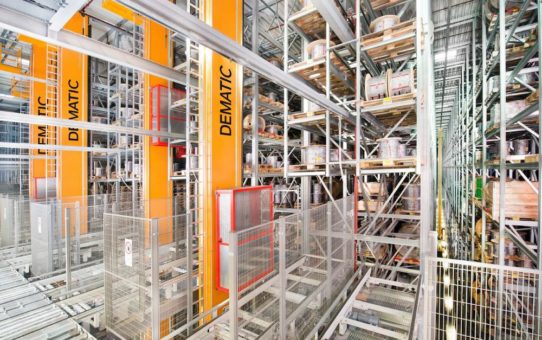 Dematic Standardised Automated Pallet Storage: Automatisierte Palettenlagertechnik nach dem Baukastenprinzip