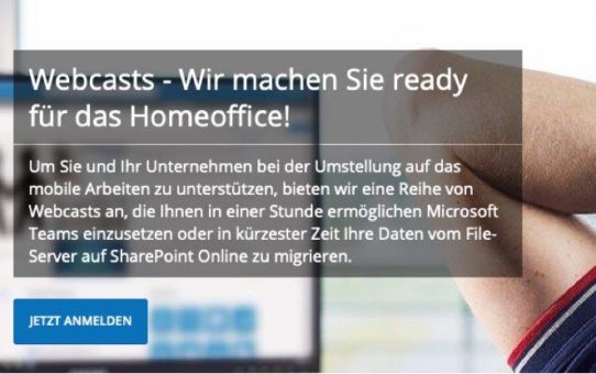 Net at Work macht Ihr Unternehmen Homeoffice-ready