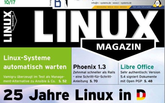 Linux-Systeme automatisch warten: vamigru überzeugt im Test des Linux Magazins als Management­lösung