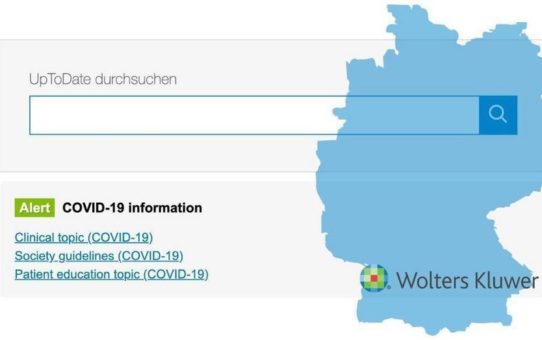 Im Kampf gegen Covid-19 - Klinisches Wissenstool UpToDate ab sofort kostenfrei für Ärzte