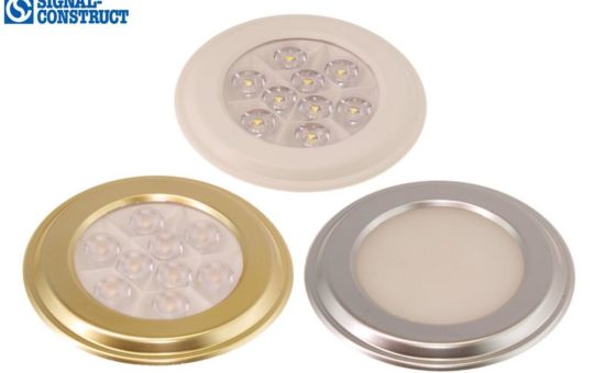 Hocheffiziente superflache LED-Spots in 50mm-Bauform