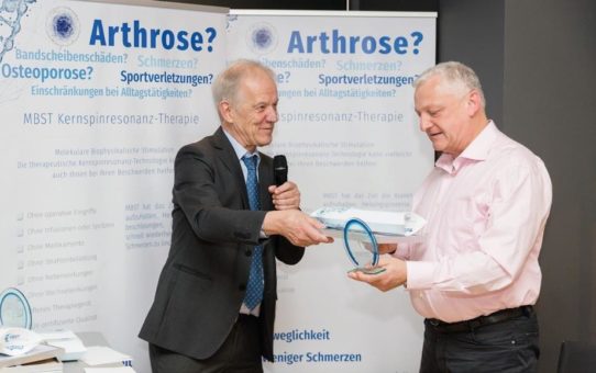 MBST-Award 2020 geht an Dipl.-Med. Hans-Georg Nagel · Merseburg