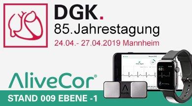 Der mindtecStore wird in Kooperation mit Alivecor auf der 85. Jahrestagung der DGK in Mannheim mit einem Messestand vertreten sein