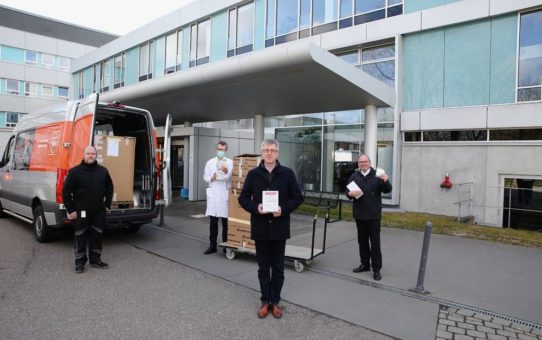 FEIN spendet Atemschutzmasken an Krankenhaus