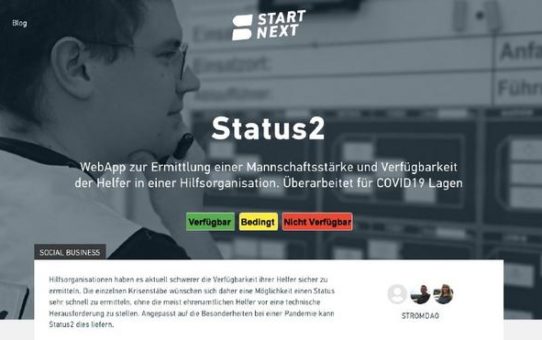 Ökostromanbieter Stromdao entwickelt Status2