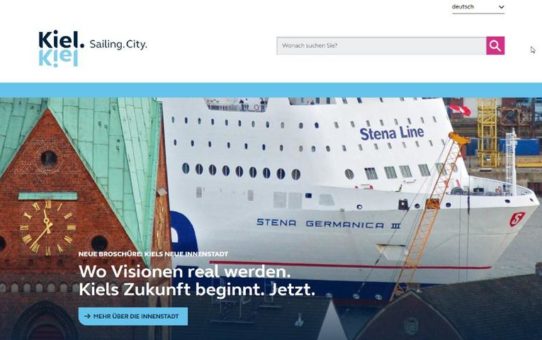 Aufwändiger Website-Relaunch für die Landeshauptstadt Kiel