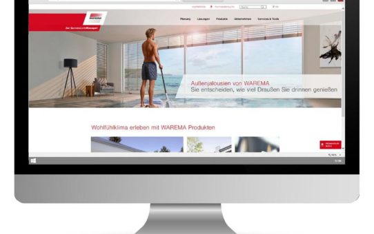 Panvision setzt aufwändigen Website-Relaunch für Warema um