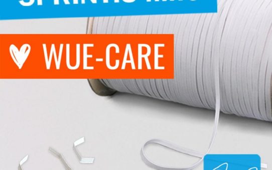 SPRINTIS unterstützt Hilfsorganisation WUE-Care bei Behelfsmaskenproduktion mit Sachspende