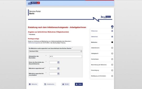 Berlin setzt Digitalen Antrag mit cit intelliForm um