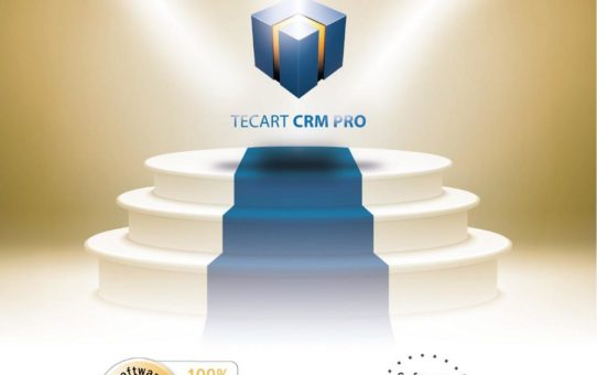 Höchste Qualität und Sicherheit auch in Krisenzeiten: Gütesiegel für TecArt® CRM Pro 5.0