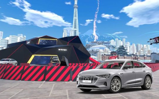 Audi e-tron Sportback erobert die virtuelle Welt