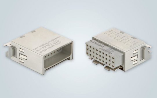 Han-Modular®: Neue geschirmte Module für Leistung und Signale