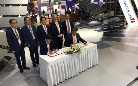 Signing Ceremony im Rahmen Messe CIIE in Shanghai, China