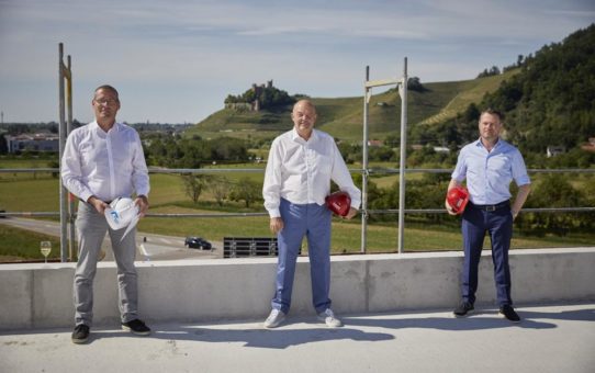 Richtfest der neuen WTO Smart Factory