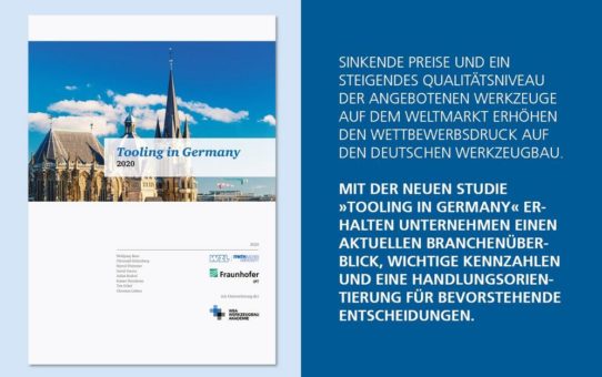 Wie bleiben deutsche Werkzeugbaubetriebe an der Weltspitze? Studie zeigt aktuelle Entwicklungen der deutschen Werkzeugbaubranche