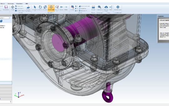 Glovius CAD-Visualisierung - Neue Formate im 3D-Viewer und kostenloser Vergleich von 2D-CAD-Zeichnungen in Glovius 2D