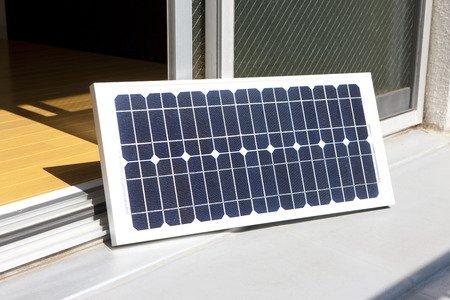 Kleine Kompakt-Solaranlage