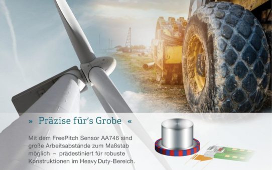 AA746 FreePitch-Sensor für Winkelmessung