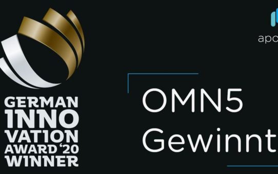 OMN5 gewinnt den German Innovation Award 2020