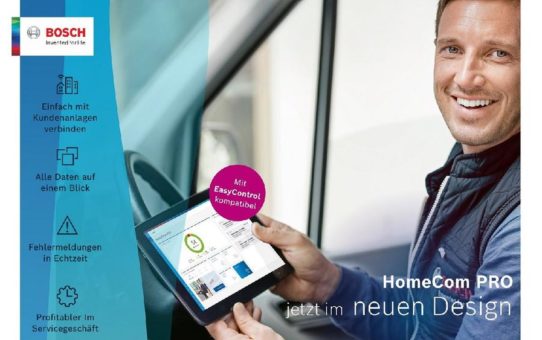 Update für Bosch HomeCom Pro