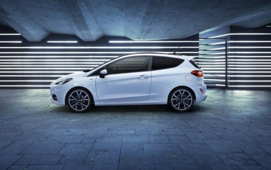 Ford Fiesta jetzt auch mit 48 Volt-Technologie für noch bessere  Kraftstoffeffizienz und höheres Drehmoment