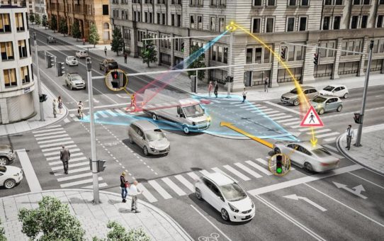 CES 2018: Technologien von Continental für intelligente  Kreuzungen machen Straßen in Smart Cities sicherer