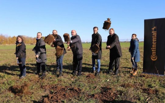 Continental beginnt mit dem Bau des Forschungs- und Versuchslabors "Taraxagum Lab Anklam"