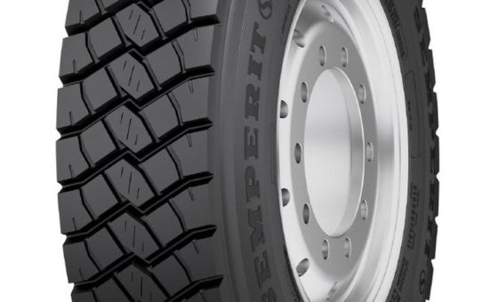 Der neue Semperit WORKER D2 - 315/80 R 22.5 unermüdlich auf der Baustelle unterwegs