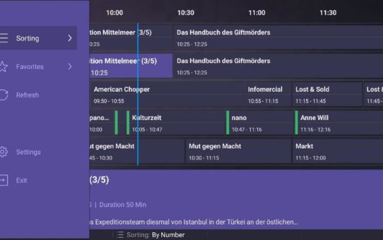 DVBLogics TV Mosaic App fügt Live TV an Android Player hinzu - jetzt verfügbar