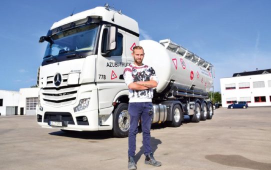 Sievert bietet mit Azubi-Truck Ausbildung auf höchstem Niveau