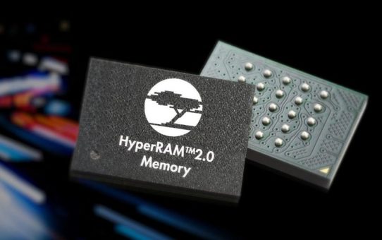 HyperRAM™ 2.0 MEMORY sorgt für sofortige Funktion