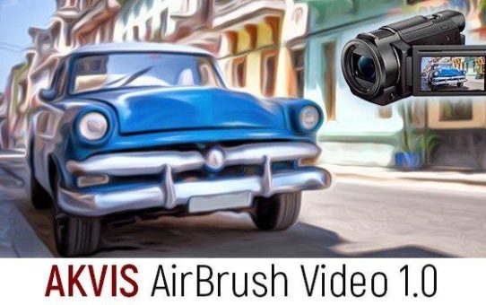 AKVIS AirBrush Video 1.0: Spraydosen-Effekte für Ihre Videos!