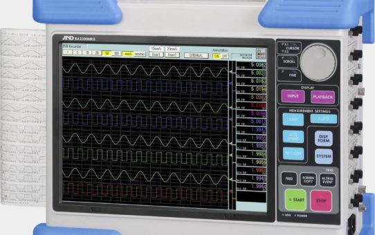 Multifunktionale Oscillographic Recorder im robusten Industriegehäuse mit Solid State Disc