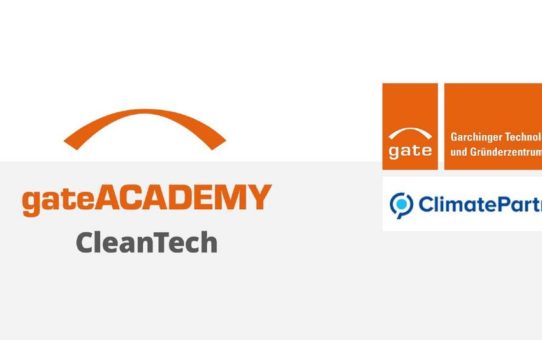 Das gate startet CleanTech-Initiative für Startups