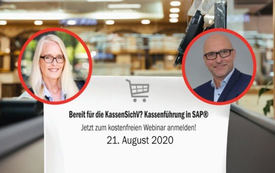 KassenSichV 2020: Webinar mit Kassenführungs-Expertin Andrea Köchling